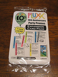 Fluxx 10th Anniversary Party Promos