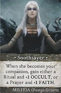 Folklore: The Affliction – Soothsayer Promo Card