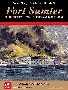 
                            Изображение
                                                                настольной игры
                                                                «Fort Sumter: The Secession Crisis, 1860-61»
                        