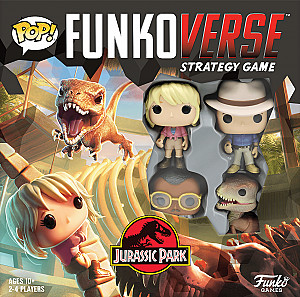 Funkoverse Strategy Game: Jurassic Park 4-Pack