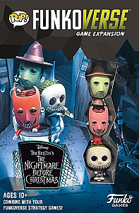Funkoverse Strategy Game: Tim Burton's The Nightmare Before Christmas 101