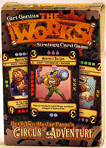 
                            Изображение
                                                                настольной игры
                                                                «Girl Genius: The Works – Master Payne's Circus of Adventure»
                        
