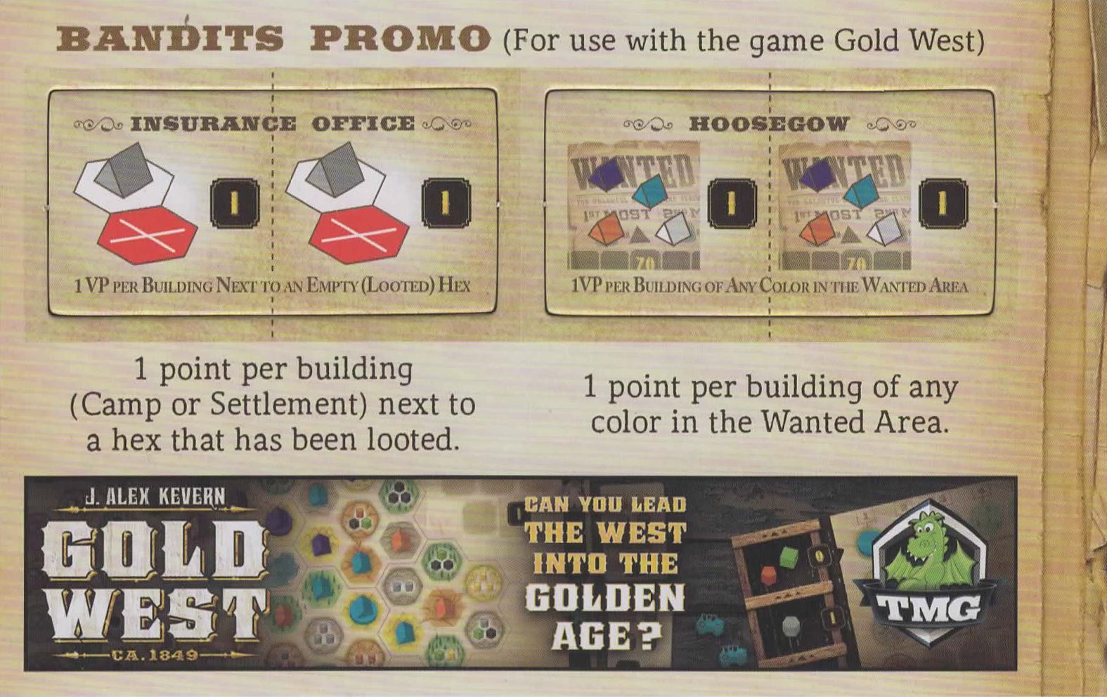 Gold West: Bandits Promo»