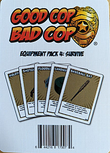 Good Cop Bad Cop: Equipment Pack 4 – Survive