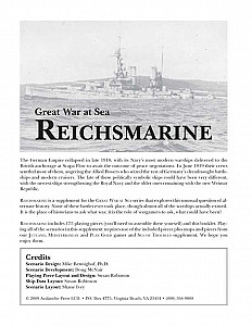 Great War at Sea: Reichsmarine