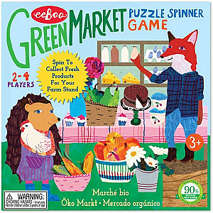 Green Market Spinner Board Game