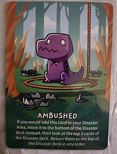 
                            Изображение
                                                                промо
                                                                «Happy Little Dinosaurs: Ambushed Promo Card»
                        