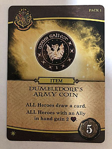 Harry Potter: Hogwarts Battle – Dumbledore's army coin