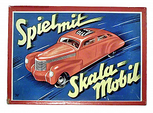 Helfer im Verkehr! Spiel mit Skala-Mobil