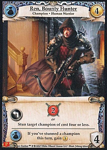 Hero Realms: Ren, Bounty Hunter Promo Card