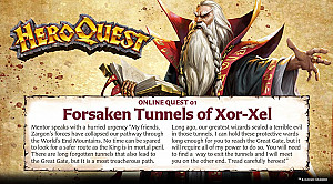 
                            Изображение
                                                                дополнения
                                                                «HeroQuest: Forsaken Tunnels of Xor-Xel»
                        