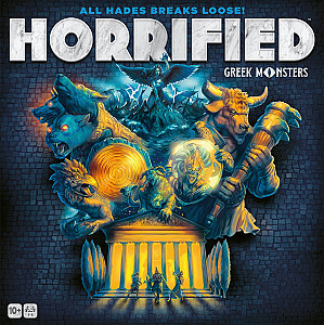 
                            Изображение
                                                                настольной игры
                                                                «Horrified: Greek Monsters»
                        