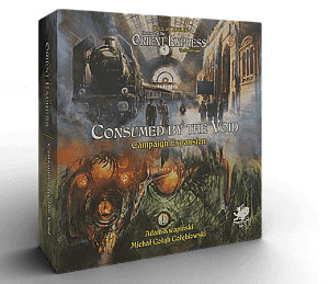 
                            Изображение
                                                                дополнения
                                                                «Horror on the Orient Express: Consumed by the Void campaign expansion»
                        