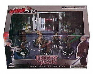 
                            Изображение
                                                                дополнения
                                                                «HorrorClix: Freddy vs. Jason Collectors Set»
                        