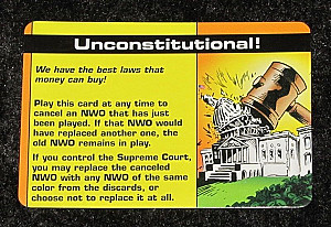 Illuminati: Unconstitutional! Promo Card