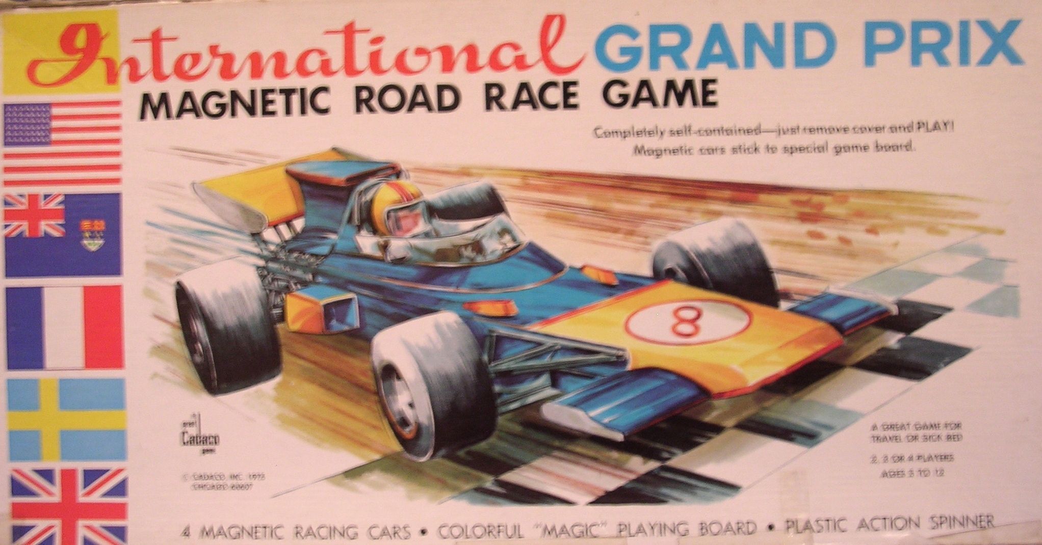 International Grand Prix Magnetic Road Race Game»