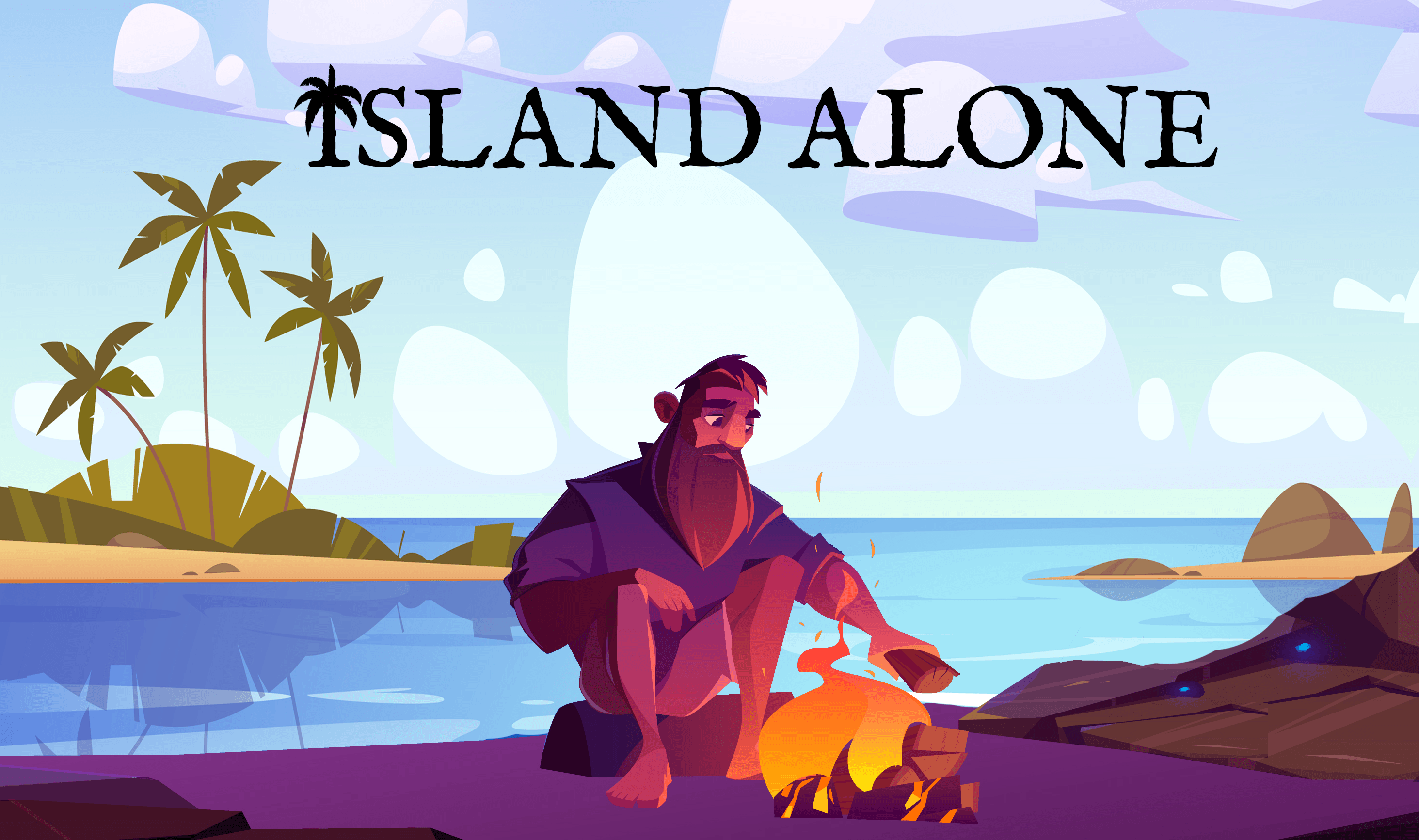 Alone on an Island игра. Wicked Island game.