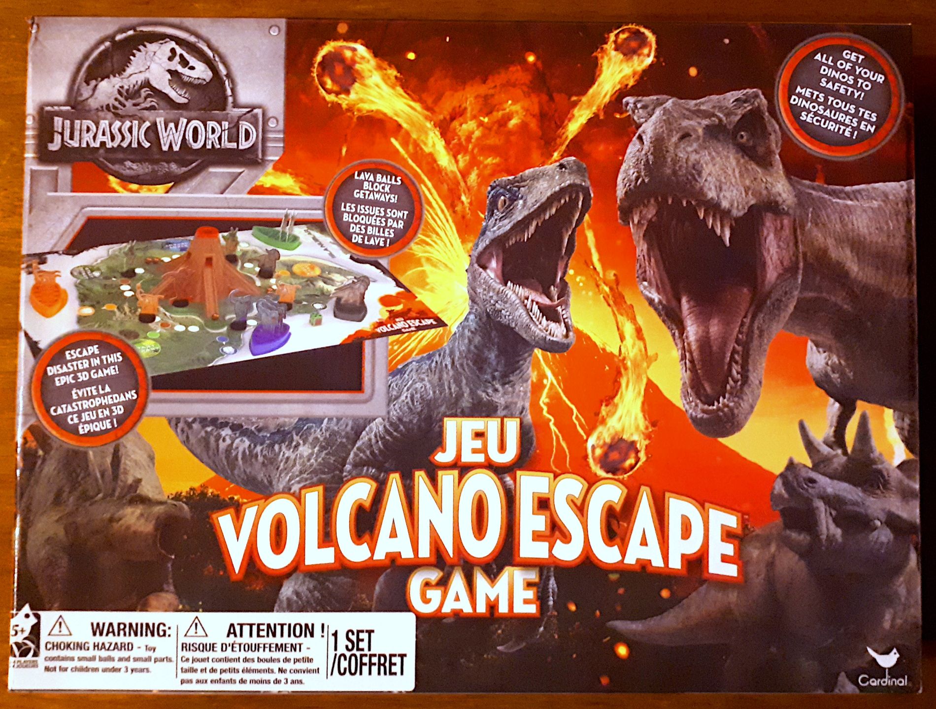 Jurassic World Volcano Escape Game»