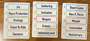 Just One: Gathering of Friends Promo Cards