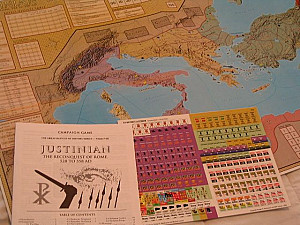
                            Изображение
                                                                настольной игры
                                                                «Justinian»
                        