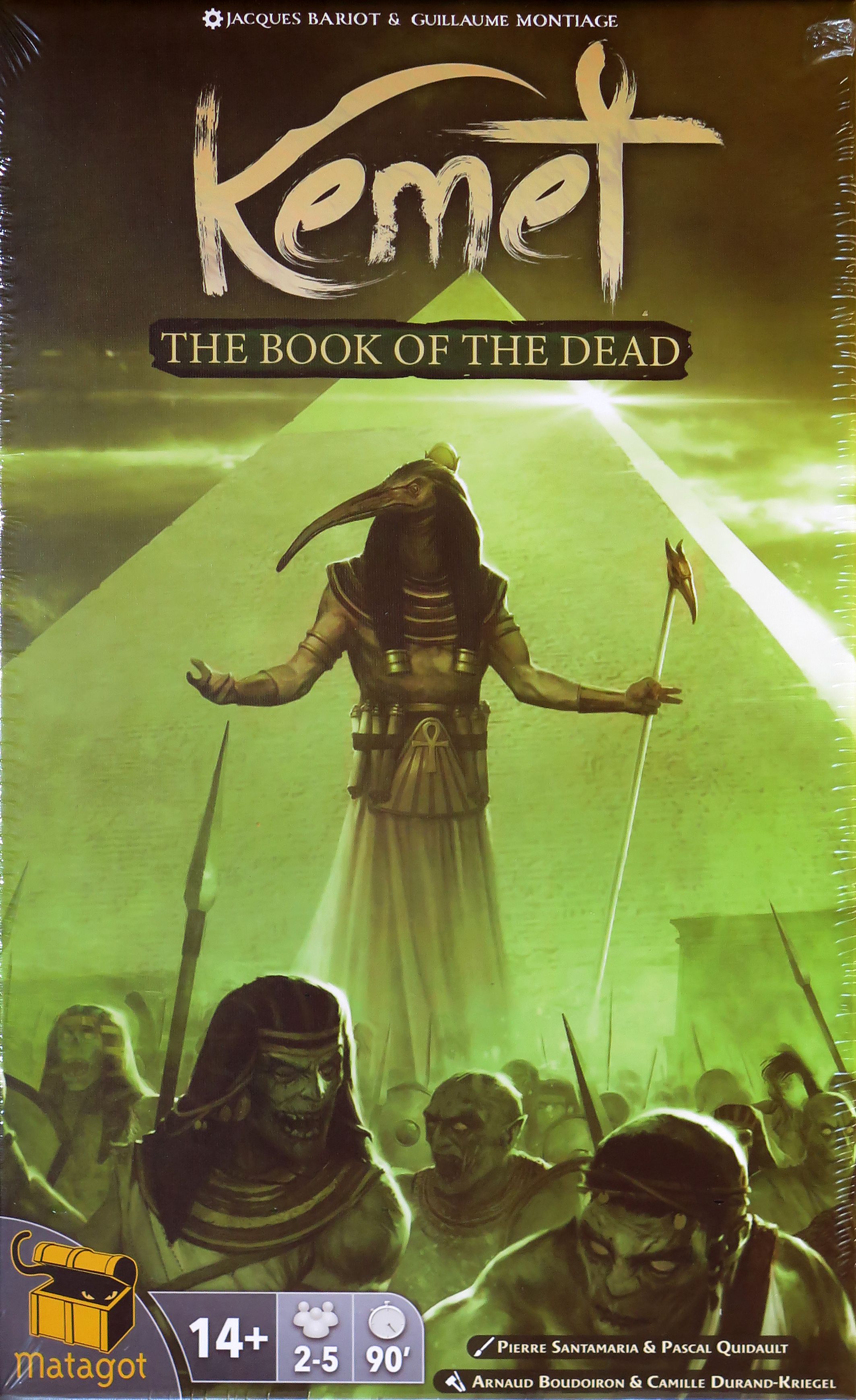 Стратегии и варианты игры · «Kemet: Blood and Sand – Book of the Dead»