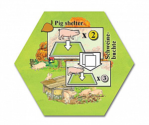 
                            Изображение
                                                                дополнения
                                                                «Keyflower: Pig Shelter»
                        
