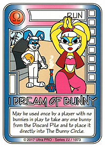 Killer Bunnies and the Conquest of the Magic Carrot: I Dream of Bunny Promo Card