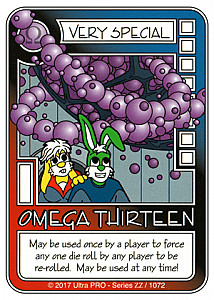 
                            Изображение
                                                                промо
                                                                «Killer Bunnies and the Conquest of the Magic Carrot: Omega Thirteen Promo Card»
                        