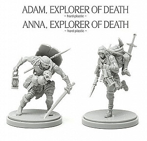 Kingdom Death: Monster – Adam & Anna, Explorers of Death Promo Miniatures