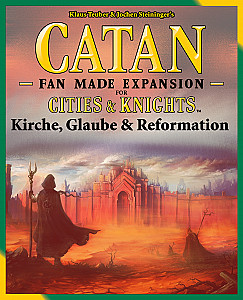 
                            Изображение
                                                                дополнения
                                                                «Kirche, Glaube & Reformation (Fan expansion to Catan: Cities and Knights)»
                        