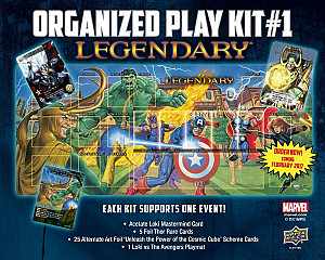 
                            Изображение
                                                                дополнения
                                                                «Legendary: A Marvel Deck Building Game – Organized Play Kit #1»
                        