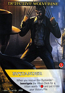 
                            Изображение
                                                                промо
                                                                «Legendary: A Marvel Deck Building Game – Promo Card Detective Wolverine Heroic Bystander»
                        