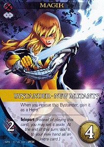
                            Изображение
                                                                промо
                                                                «Legendary: A Marvel Deck Building Game – Promo Card Magik Heroic Bystander (New Mutants)»
                        