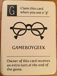 
                            Изображение
                                                                промо
                                                                «Letter Tycoon: Game Boy Geek Promo Card»
                        