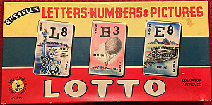 Letters Numbers & Pictures Lotto