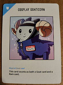 Llamas Unleashed: Cosplay Goaticorn Promo Card