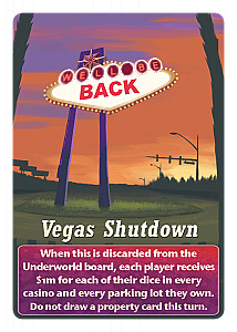 Lords of Vegas: Vegas Shutdown Promo Card