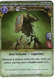 
                            Изображение
                                                                промо
                                                                «Mage Wars: Altar of the Iron Guard Promo Card»
                        