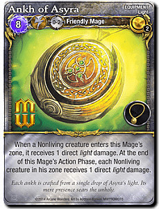 Mage Wars: Ankh of Asyra Promo Card