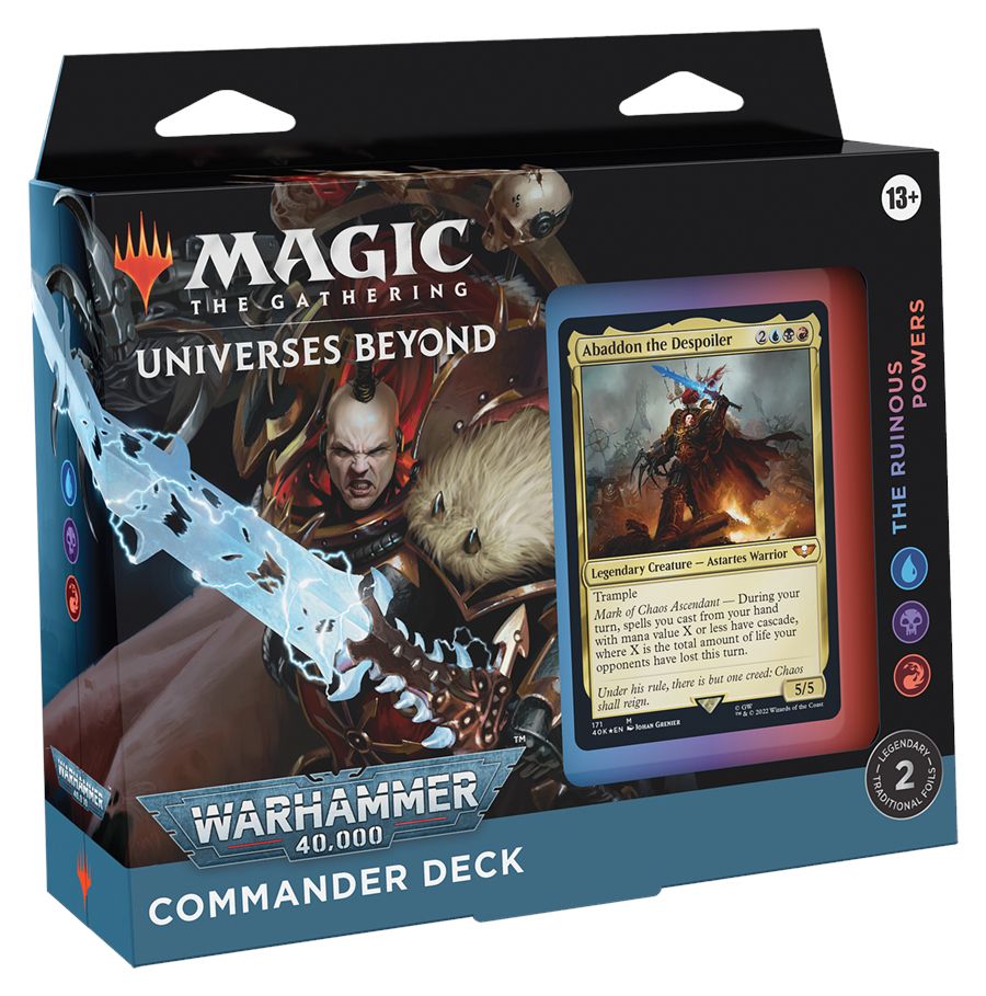 Magic: The Gathering Universes Beyond — Warhammer 40,000 Commander Deck:  The Ruinous Powers»