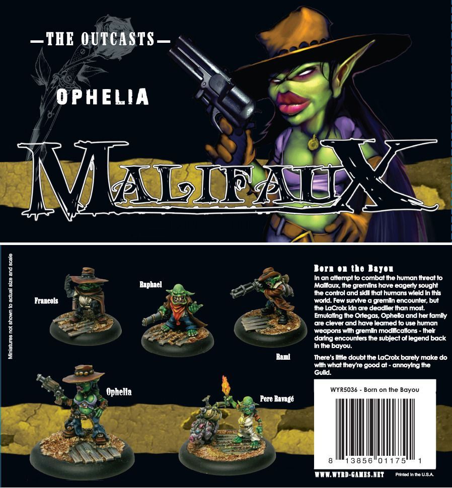 Стратегии и варианты игры · «Malifaux: Ophelia Born on the Bayou»