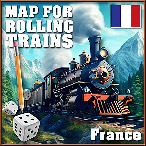 Map for Rolling Trains: France