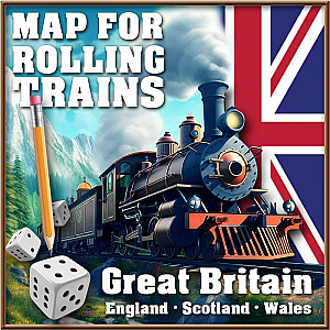 Map for Rolling Trains: Great Britain