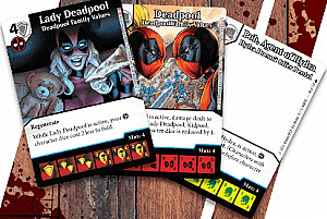 Marvel Dice Masters: Deadpool Family Values Promo Cards