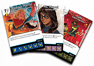 Marvel Dice Masters: Ms. Marvel Promo Cards