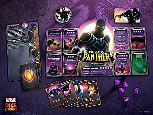Marvel Dice Throne: Captain Marvel v. Black Panther