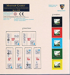 Mayfair Games' Limited Edition Promo Expansion Set #19