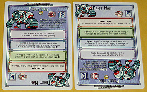 Mega Man Pixel Tactics: Frost Man Promo Cards