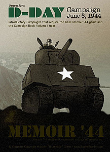 
                            Изображение
                                                                дополнения
                                                                «Memoir '44: Campaign Book – D-Day Supplemental»
                        