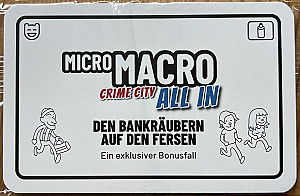 MicroMacro: Crime City – All In: Den Bankräubern auf den Fersen